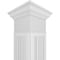 Ekena Millwork Craftsman Classic Square Non-Tapered San Miguel Mission Style Fretwork Column CC1210ENSMDCRCR - alternate 3